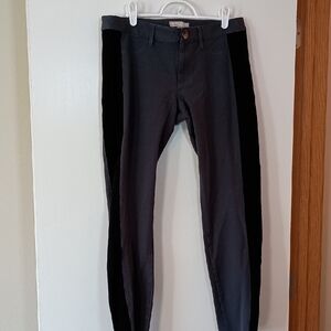 Banana Republic Gray and Black Chinos